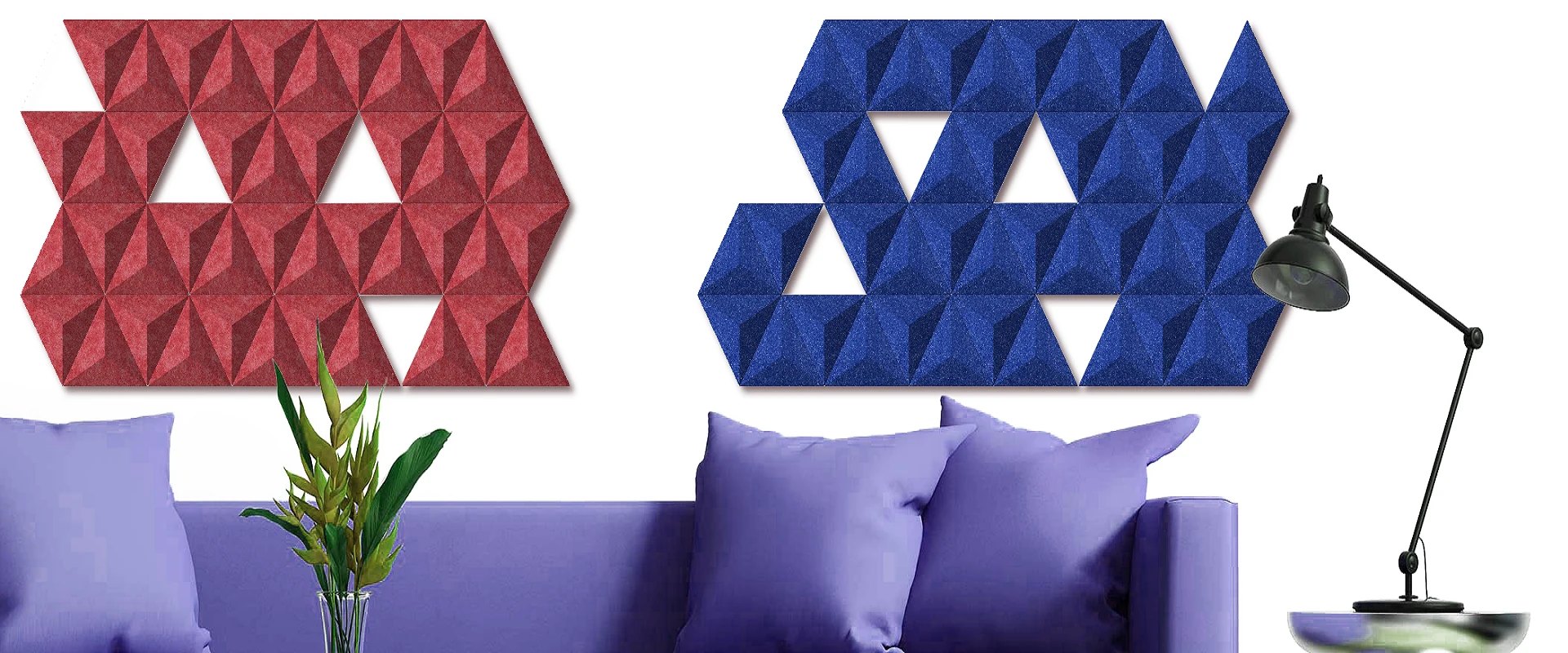 Geometric fabric acoustic wall design