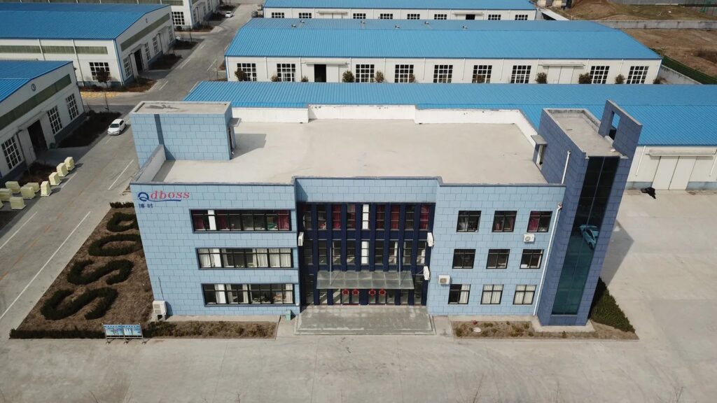 Aerial view of Qdboss factory in Qingdao