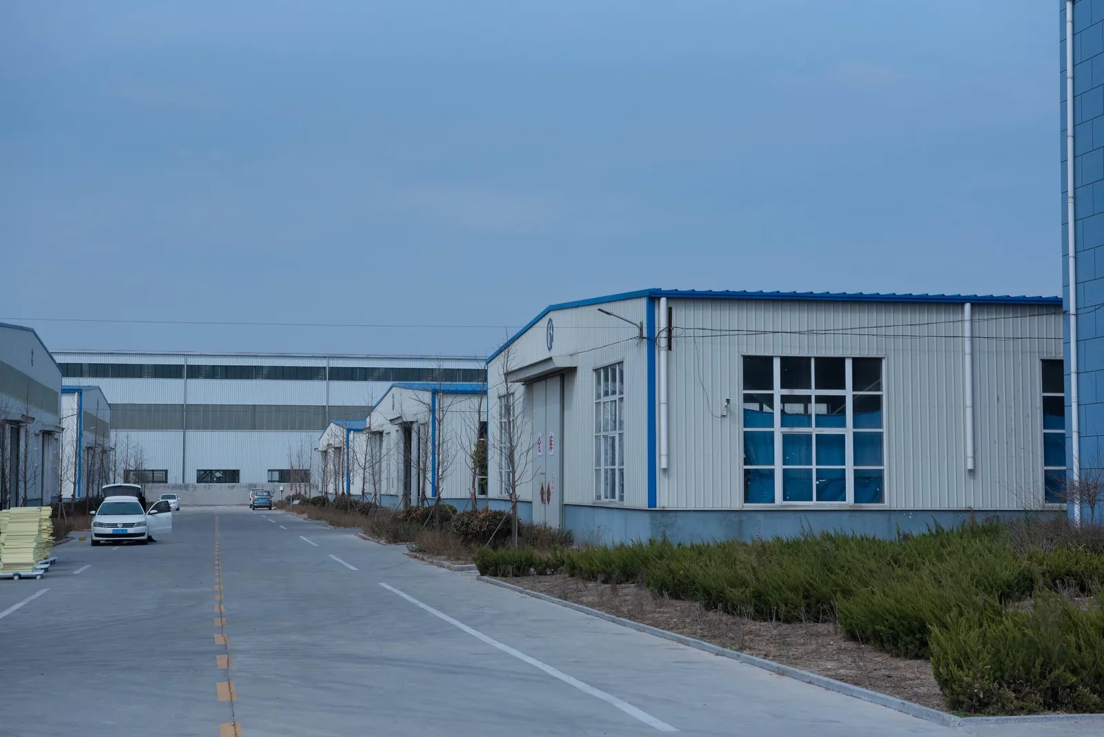 Qdboss acoustic panels factory campus in Qingdao