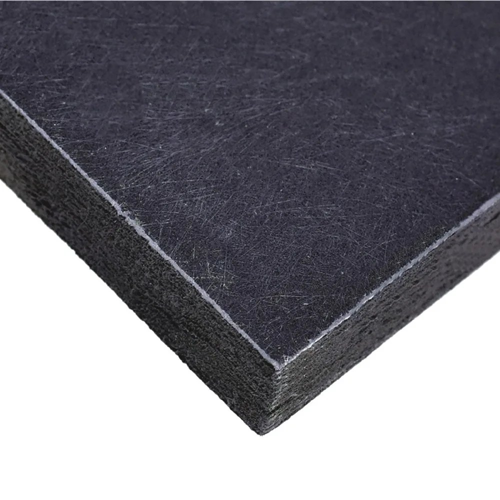 Fiberglass acoustic ceiling in office