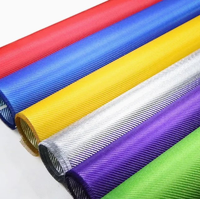 Flame retardant polyester fabric colors